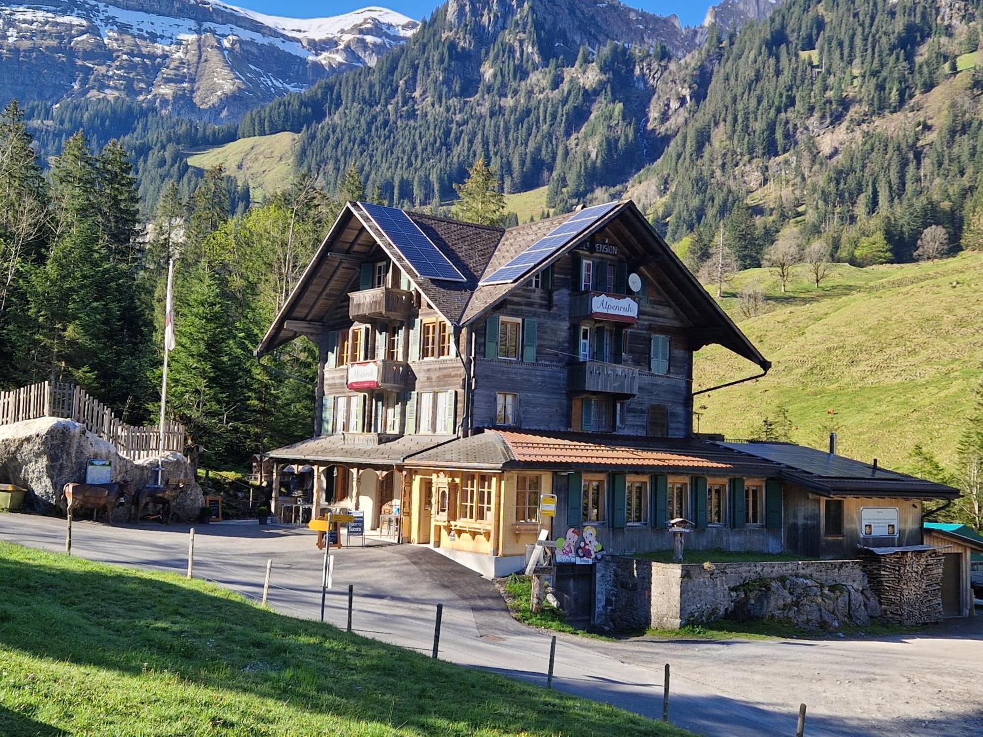 Hotel Alpenruh Kiental Exterior foto